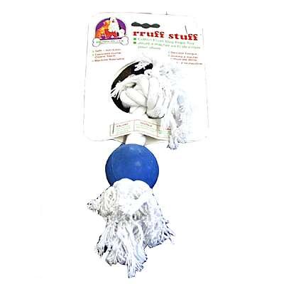 Penn Plax Ruff Ball On Rope 2 inch Dog Toy Penn Plax Ruff Ball On Rope 2 inch Dog Toy