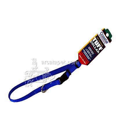 Nylon Dog/Cat Collar Adjustable 3/8-inch Blue Nylon Dog/Cat Collar Adjustable 3/8-inch Blue