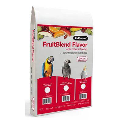 ZuPreem Fruit Blend Parrot Food 17.5 pound ZuPreem Fruit Blend Parrot Food 17.5 pound