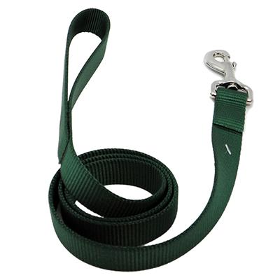 Nylon Dog Leash 1-inch x 6 foot Green Nylon Dog Leash 1-inch x 6 foot Green