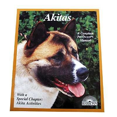 Akita Manual Paperback Book from Barron's Akita Manual Paperback Book from Barron's