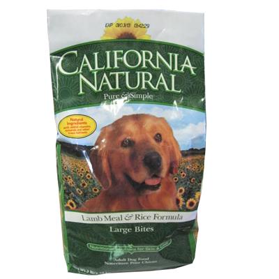 California Natural Lamb & Rice Adult Dog Food 5 lb California Natural Lamb & Rice Adult Dog Food 5 lb