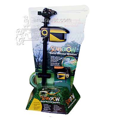 Scarecrow Motion Activated Sprinkler Animal Deterrent Scarecrow Motion Activated Sprinkler Animal Deterrent