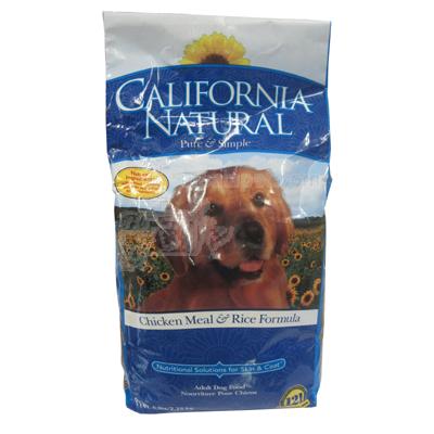 California Natural Chicken & Brown Rice Dog Food 5 lb California Natural Chicken & Brown Rice Dog Food 5 lb