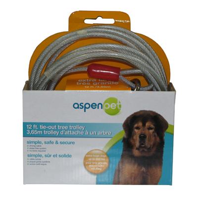 Cider Mill Cable Tree Trolley Large Dog Tie-out Cider Mill Cable Tree Trolley Large Dog Tie-out