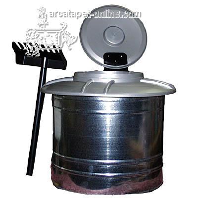 Doggie Dooley Steel In-Ground Waste Receptacle Doggie Dooley Steel In-Ground Waste Receptacle
