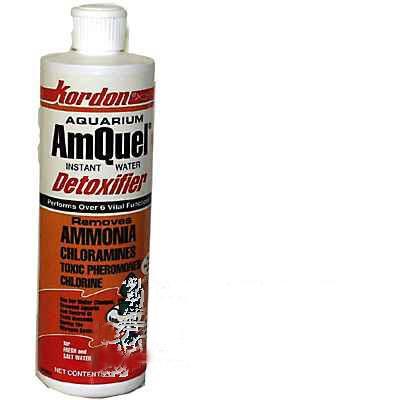 Amquel 16 ounce Aquarium Water Detoxifier from Kordon Amquel 16 ounce Aquarium Water Detoxifier from Kordon