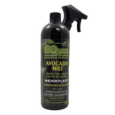 EQyss Avocado Mist Equine Conditioner/Detangler 32 oz EQyss Avocado Mist Equine Conditioner/Detangler 32 oz