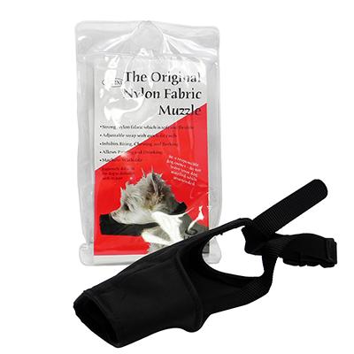 Dog Muzzle, Mikki Nylon Fabric Size 2x Dog Muzzle, Mikki Nylon Fabric Size 2x