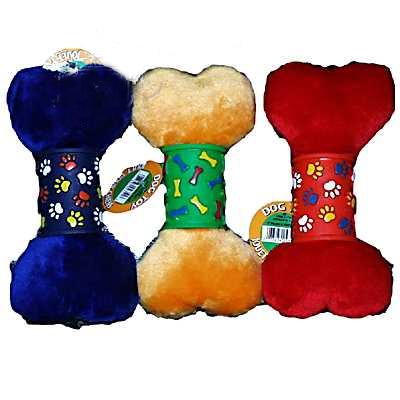 Bone Plush w/Vinyl Cover Dog Toy Bone Plush w/Vinyl Cover Dog Toy