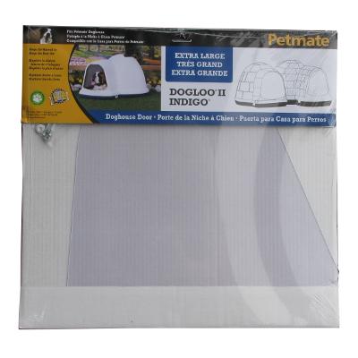 Clear Plastic Door Flap for Dogloo XLg Indigo and Dogloo II Clear Plastic Door Flap for Dogloo XLg Indigo and Dogloo II