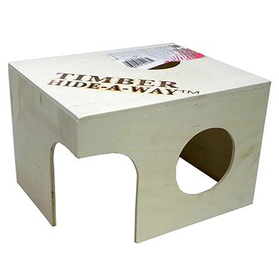 Penn Plax Small Animal Timber Hide-a-Way Large Penn Plax Small Animal Timber Hide-a-Way Large