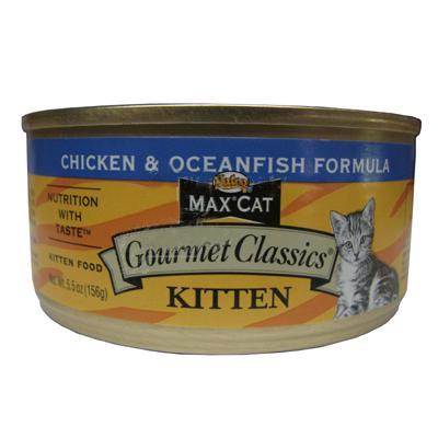 Nutro MAX Cat Chicken and Oceanfish Formula Kitten Cans Each Nutro MAX Cat Chicken and Oceanfish Formula Kitten Cans Each