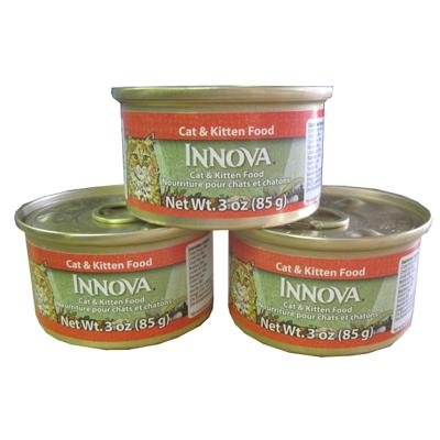 Innova Feline Canned Cat Food 3 ounce Case Innova Feline Canned Cat Food 3 ounce Case