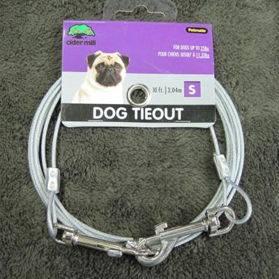 Cider Mill Cable 10 ft Small Tie-Out Cider Mill Cable 10 ft Small Tie-Out