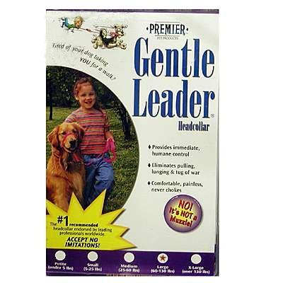Premier Gentle Leader Dog Head Collar Large Blue