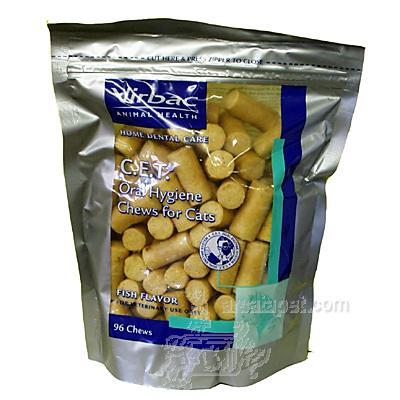 Virbac C.E.T. Enzyme Chews for Cats Fish Flavor 96 Count Virbac C.E.T. Enzyme Chews for Cats Fish Flavor 96 Count