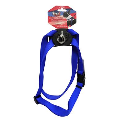 Nylon Dog Harness Size Right Large Blue Nylon Dog Harness Size Right Large Blue