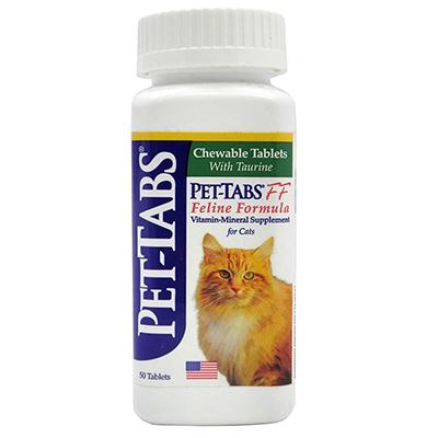 Pet-Tabs Cat Vitamin Mineral Supplement 50 tablet Pet-Tabs Cat Vitamin Mineral Supplement 50 tablet