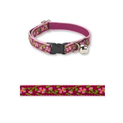 Lupine Nylon Cat Collar Cherry Blossoms w/Bell Lupine Nylon Cat Collar Cherry Blossoms w/Bell