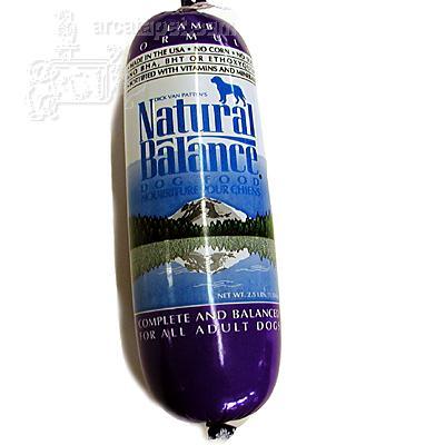 Natural Balance Lamb and Rice Dog Food Roll 2.5 pound Natural Balance Lamb and Rice Dog Food Roll 2.5 pound