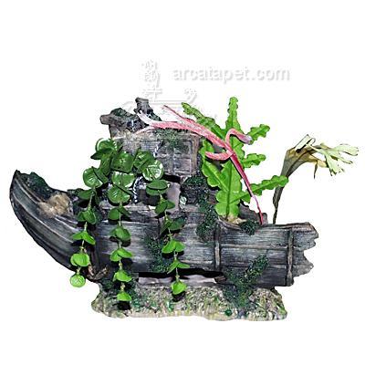 Penn Plax Shipwreck Bow Large Aquarium Ornament Penn Plax Shipwreck Bow Large Aquarium Ornament