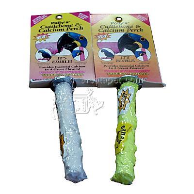 Flavored Cuttlebone Bird Perch Small Flavored Cuttlebone Bird Perch Small