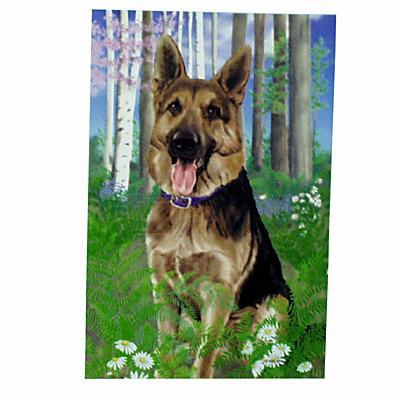 GR8 Dogs German Shepherd Dog House Flag