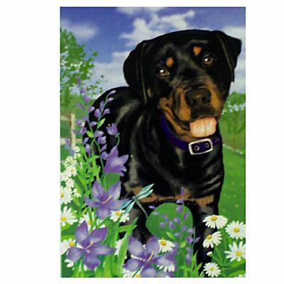 GR8 Dogs Rottweiler House Flag