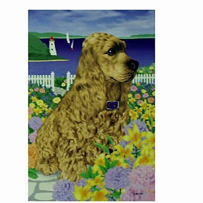 GR8 Dogs Cocker Spaniel House Flag