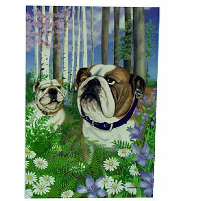 GR8 Dogs Bulldog House Flag
