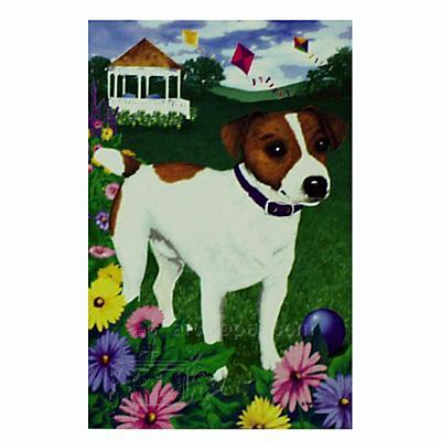GR8 Dogs Jack Russell Terrier House Flag