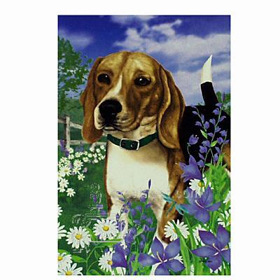GR8 Dogs Beagle House Flag
