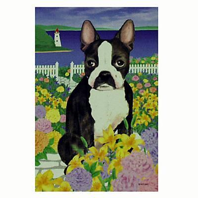 GR8 Dogs Boston Terrier House Flag