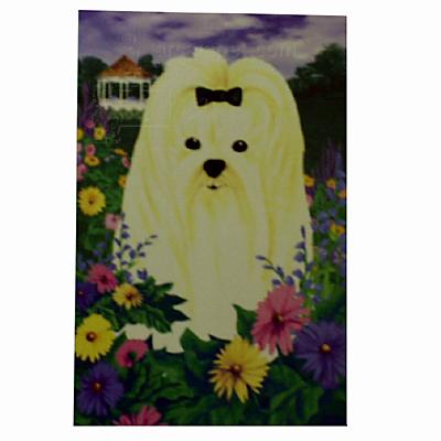 GR8 Dogs Maltese House Flag