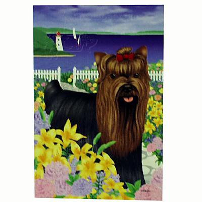 GR8 Dogs Yorkshire Terrier Garden Flag
