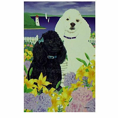GR8 Dogs Poodle Garden Flag