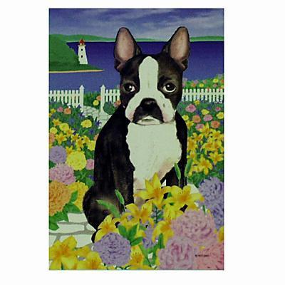 GR8 Dogs Boston Terrier Garden Flag