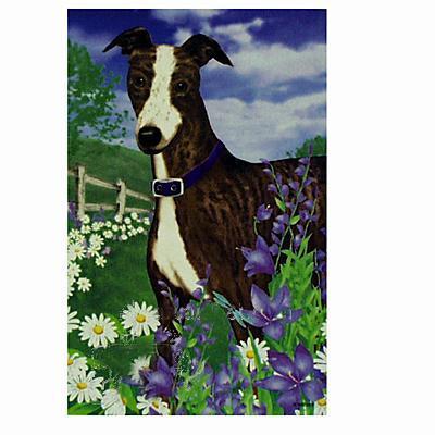 GR8 Dogs Greyhound Garden Flag