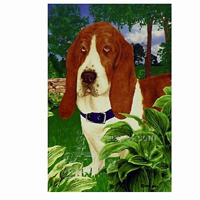 GR8 Dogs Basset Hound Garden Flag