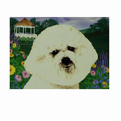 GR8 Dogs Bichon Frise Indoor/Outdoor Floor Mat GR8 Dogs Bichon Frise Indoor/Outdoor Floor Mat