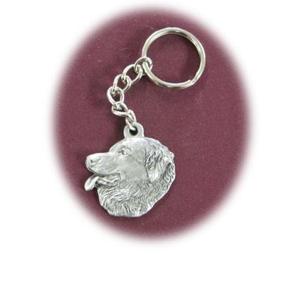 Pewter Key Chain Leonberger Pewter Key Chain Leonberger