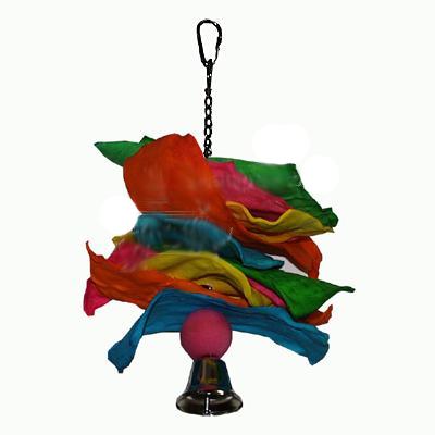 Leather Cluster Bird Toy XLarge Leather Cluster Bird Toy XLarge