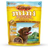Zuke's Mini-Naturals Peanut Butter 6 ounce Dog Treat