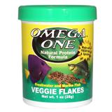 Omega One Veggie Flakes Fish Food 1 ounce