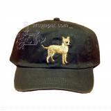 Cap 100% Cotton with Embroidered Chihuahua