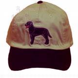 Cap 100% Cotton with Embroidered Labrador Black Retriever