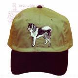 Cap 100% Cotton with Embroidered Malamute