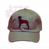 Cap 100% Cotton with Embroidered Rhodesian Ridgeback