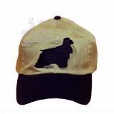 Cap 100% Cotton with Embroidered Cocker Spaniel Black